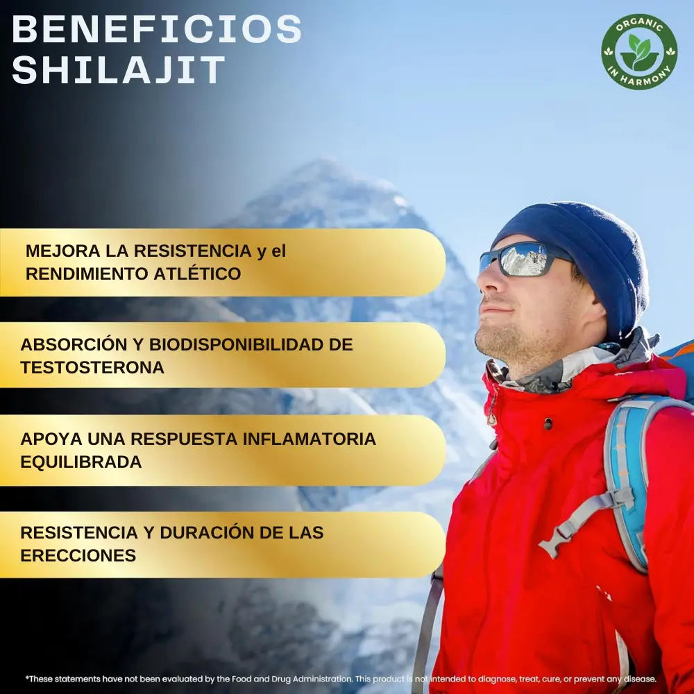 Energía, enfoque y virilidad con Premium Himalayan™ Shilajit GUMMIES x 60C/U — ORIGINAL ⭐️⭐️⭐️⭐️⭐️