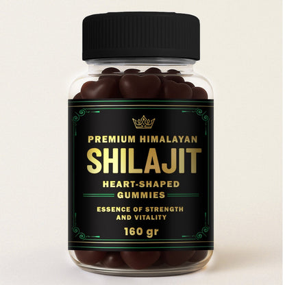 Energía, enfoque y virilidad con Premium Himalayan™ Shilajit GUMMIES x 60C/U — ORIGINAL ⭐️⭐️⭐️⭐️⭐️