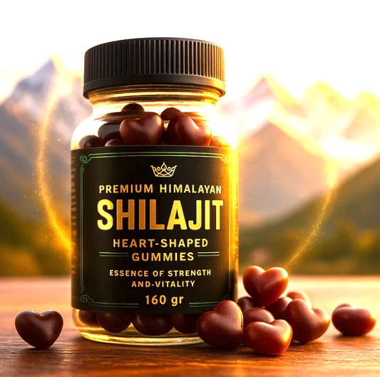Energía, enfoque y virilidad con Premium Himalayan™ Shilajit GUMMIES x 60C/U — ORIGINAL ⭐️⭐️⭐️⭐️⭐️